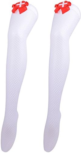 Stockings Halloween Party Costumes for Women Knee High Socks Sexy Leggings Nurse