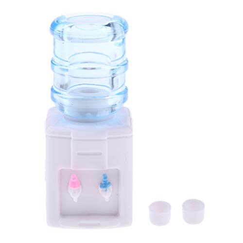Fityle Plastic 1/12 Dollhouse Miniature Water Cooler Model Living Room Furniture Kitchen Accessories