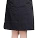 Salon Professional Barber Hair-cutting Apron, Colorfulife Adult Hair Coloring Styling Aprons with Pocket Hairdresser Adjustable Working Clothes Boutique Hair Clothing Hairdressing Wrap T038 (Black)