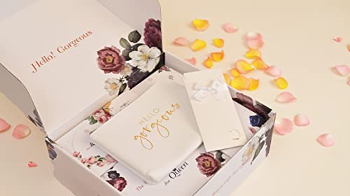 Birthday Gifts for Women, Gift Basket for Women, Handmade Organic Bath Bombs, Royal Birthday Gifts Box, 9 Luxurious Gifts Set with Cards , Surprise Gift Idea for Girl, Sister, Mom and Wife