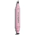 MCoBeauty Winged Eyeliner Stamp, Dual-Ended Winged Eyeliner Stamp and Liquid Liner, Smudge and Water-Resistant, Vegan, Cruelty Free Cosmetics