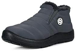 Eagsouni Snow Boots Womens Winter Ankle Boots