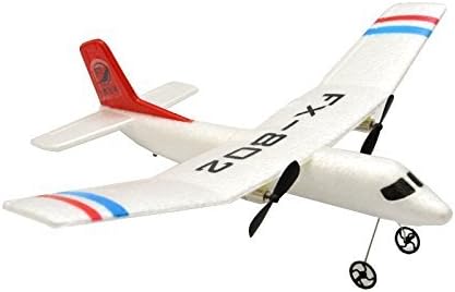 volantexrc Aereo RC P51 Mustang – 2.4GHz 2 Canali, Giroscopio per Stabilità, RTF Pronto al Volo (Include 2 Batterie) – Regalo per Appassionati