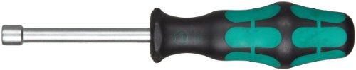 Nut Driver, 1/4 in, Hollow, Ergo, 2-25/32 in