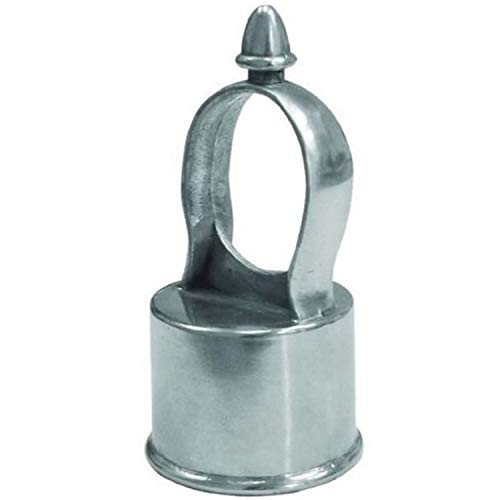 Chain Link Fence Loop Cap Eye Top - Use for 1-7/8" Outside Diameter Fence Posts and 1-5/8" Top Rail Outside Diameter Pipe - Aluminum Chain Link Fence Eye Top Loop Cap - Qty. 1