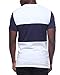 Karl Kani Color Block T-Shirt White Navy Graphic TEE