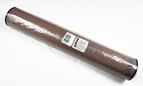 Larsic Stove Cover - Thick Natural Rubber Sheet Protects Electric Stove Top. Anti-Slip Coating, Waterproof, Heat Resistant, Foldable. Prevents Scratching, Expands Usable Space (28.5X20.5, Beige Dark)