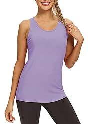 Mippo Athletic Tank Tops for Women Long Workout