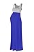 Sugar Pocket Women's Maternity Sleeveless Contrast Tank Dress