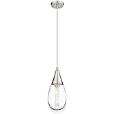 Innovations Lighting Malone - 1 Light Pendant in Contemporary Style-14.63 Inches Tall and 6 Inches Wide-Satin Nickel Finish-C