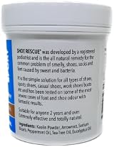 Shoe Rescue Foot Powder 100g - Natural Odour Eliminator by Podiatrist view 2