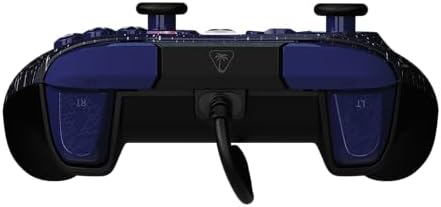 Rematch Advanced Dark Cosmos Controller da gaming con cavo per Xbox e PC. Con licenza per Xbox con pulsanti rimappabili, grilletti sensibili e comandi audio