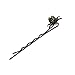 6 Retro Vintage Metal Hair Pin Bobby Pins Flower Bow Royal Square Bronze Accessories Women Girls