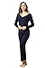 GYS Viscose from Bamboo Women's Pajama Sets Super Soft Long Sleeve Sleepwear Comfy Winter Pjs Sets S-4X, Navy, Large