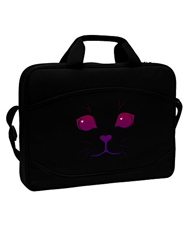 TooLoud Heart Kitten 15" Dark Laptop / Tablet Case Bag