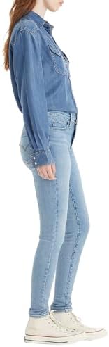 310 Shaping Super Skinny, Jeans Donna, Off Kilter Clean Hem, 28W / 28L