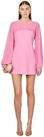 rose pink faux suede pocket detail bodycon dress PRETTY LITTLE THING WOMEN'S PLUS FAUX SUEDE BODYCON DRESS DUSTY PINK LARGE NWT!