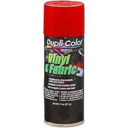 Dupli Color Vinyl & Fabric Spray High Performance Red 11 oz. Aerosol