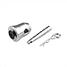 OTTFF 6Pack Half Conical Coupler with Clips Pins for Stage Truss Trusses Bed Plate Fit F34 F33