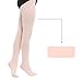 Stelle Girls Tights Ballet Dance Toddler Students School Footed Tights(Toddler/Little Kid/Big Kid)(2BP,2-4T)