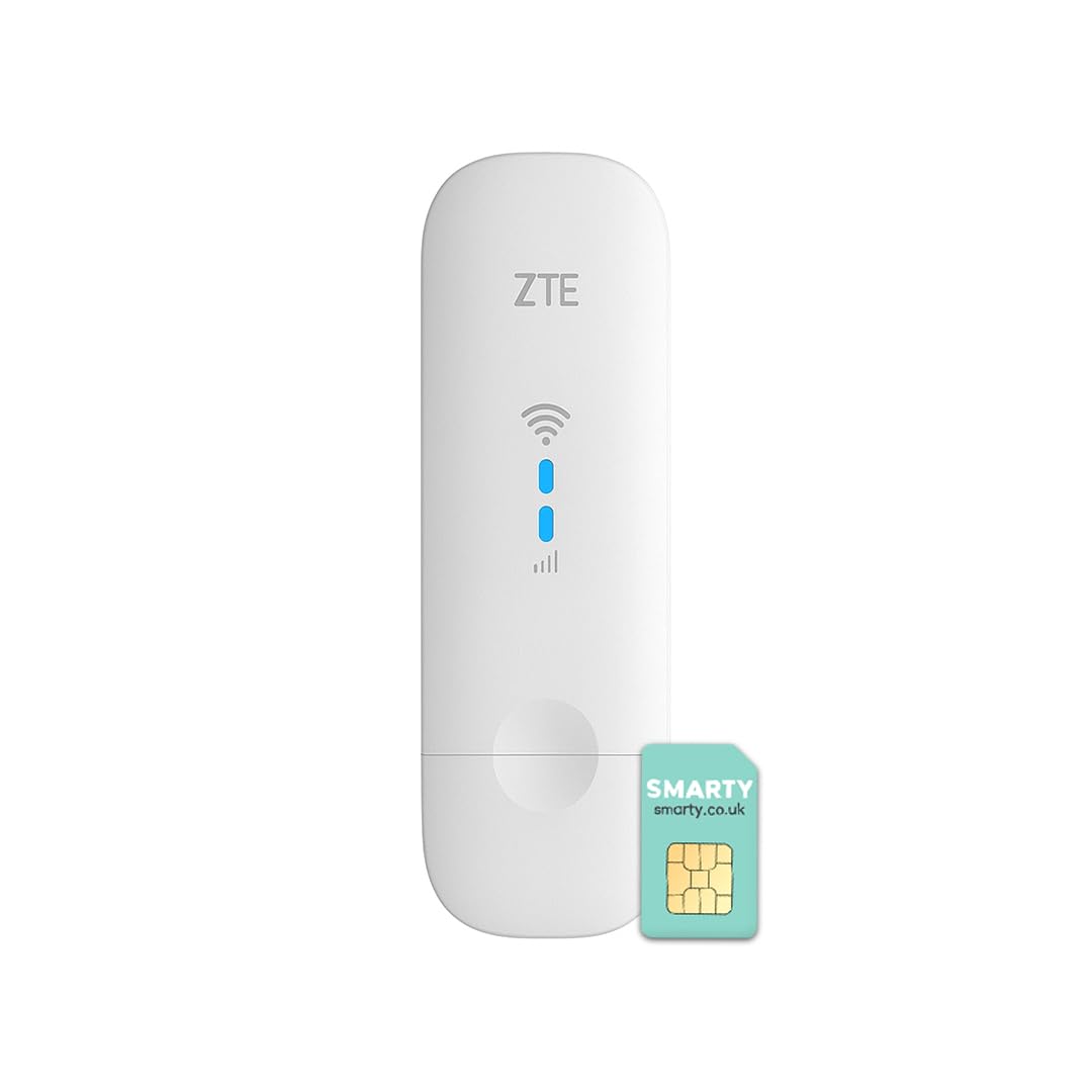 ZTE MF79N 4G LTE USB WiFi Modem Unlocked – Mobile Broadband Dongle & WiFi Hotspot, Connect Up to 10 Devices, External Antenna Ports, Plug & Play, 2-Year Warranty