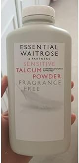Giftoluxe Waitrose Sensitive Talc Powder Fragrance Free 250g Pack of 2 Men Women view 4