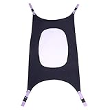 VIODFGESA Portable Baby Hammock,Travel Portable Mesh Nursery Nap Reduce Risks – Safe Comfortable Healthy Sleep for Newborn – 100% Cotton Baby Hammock