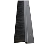 4' Brown Long Bristle Door Sweep