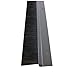 4' Brown Long Bristle Door Sweep