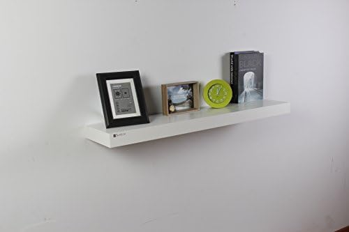 SanLem Floating Shelf (36" x 10" x 2.2") - Oyster White