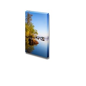 Calm Lakeside at Sunset Wall Decor