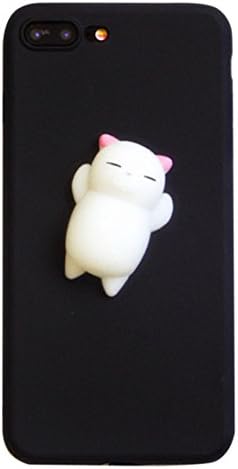 3D Soft Silicone Animal Phone Case With Finger Decompression Squishy For iPhone Samsung