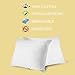 CirclesHome Pillow Protectors 2 Pack King Zippered - 100% Cotton Breathable Pillowcases - Protects Pillows from Dirt, Dust and Debri (King - Set of 2 - 20x36)