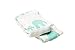Adore Amore | 2-Pack Organic Cotton Muslin Swaddle Blankets Set Boy Girl | Crib Stroller Receiving | Soft Natural Newborn Unisex | X Large Wrap 47“ x 47” | Elephant & Giraffe