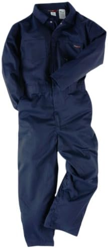 Neese VI9CA ComforTuff FR Cotton Indura Coverall, 2X-Large, Navy