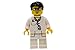 LEGO Doctor and Nurse with Medical Instruments and Bag - Custom Medicine MD, DO, RN Minifigure