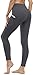 FUNANI High Waist Yoga Pants with Pockets, Tummy Control Yoga Pants for Women, 4 Ways Stretch Workout Leggings with Pockets (Grey,M)thumb 1