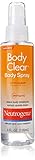 Neutrogena Body Clear Body Spray, 4 Ounce (Pack of 3)