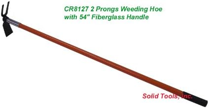 Weeding Hoe with 2 Prong Cultivator