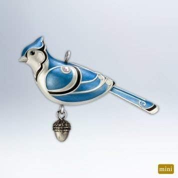 Hallmark2012 Keepsake Miniature Ornaments QXM9014 Blue Jay