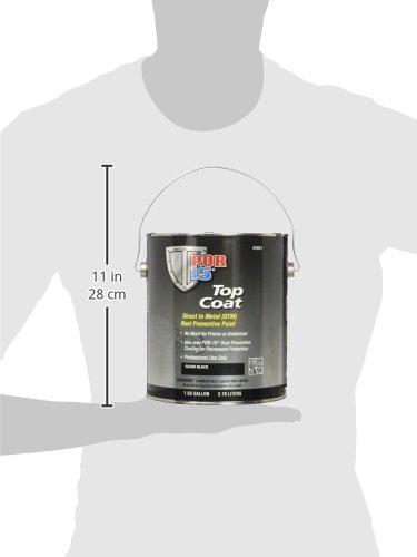 POR-15 45801 Gloss Black Top Coat - 1 gal