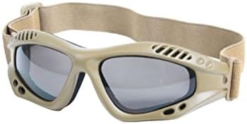US Army Military Marines Coyote Desert Tan Ventec Tac Tactical Goggles NEW