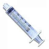 5 Pack of 5ML 5CC 1 Tsp. Syringe Luer Lok w/o needle.