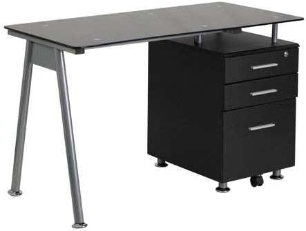 Amazon Com Office Student Computer Desk With 3 Drawer File