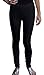 Ayurvastram Women's Cotton Spandex Stretchable Jersey Extra Long Leggings; Black;Medium