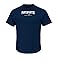 NFL New England Patriots Men's UP4 Tee, Navy, Large