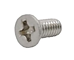 FixtureDisplays® 5-40 X 5/16" Stainless Flat Head