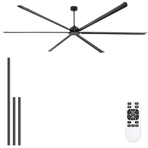 Yoedivu 144 Inch Industrial Ceiling Fan