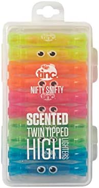 Tinc Nifty Snifty Double-Tipped Scented Highlighter Pens for Kids, Multicolor, 1 count (Pack of 10) - Image 3