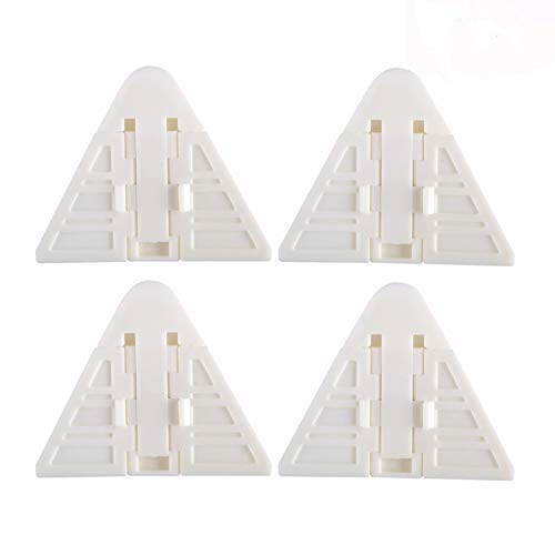 OFKPO 4Pcs Baby Safety Sliding Closet Door Window Wedge Locks for Child/Baby Safety Proofing Windows, Patios, and Sliding Doors